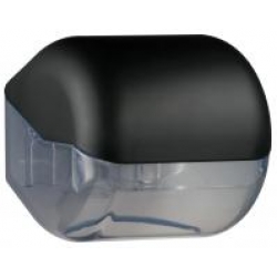 Suporte para papel higiênico em rolos ou em folhas - preto