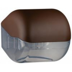 Suporte para papel higiênico em rolos ou em folhas - castanho