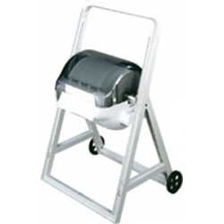 Cavalete para rolo industrial com rodas - HACCP
