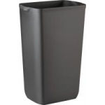 Cesto para papéis com tampa preto 23L