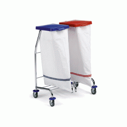 Carrinho porta-sacos 8177 - 2 x 70 Litros Carrinho porta-sacos 8177 - 2 x 70 Litros