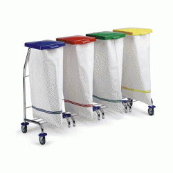 Carrinho porta-sacos 8179 - 4 x 70 Litros